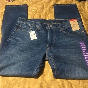 Men's Levi’s Slim Fit Blue Jeans Size 36/32